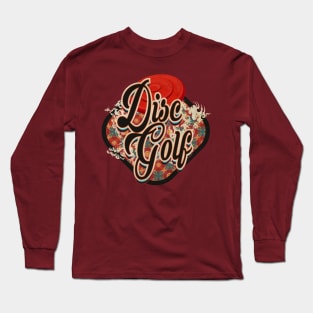 Disc Golf Vintage Long Sleeve T-Shirt